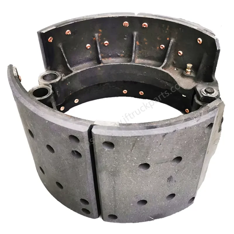 Spare Accessories Truck Rear Brake Shoes WG9231342061 For Shacman Sino Trucks Dongfeng Foton Dump Truck Brake Shoe