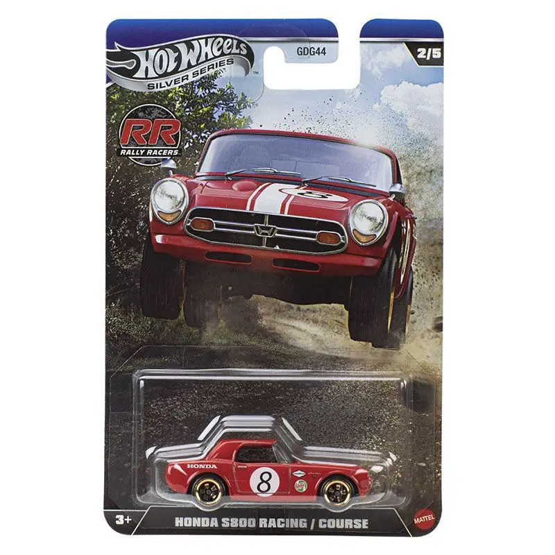 Nuevas coches de carreras de Rally Hot Wheels 1:64, modelo Audi Honda, simulación de aleación, modelo de coche fundido a presión, juguete coleccionable personalizado, regalos decorativos