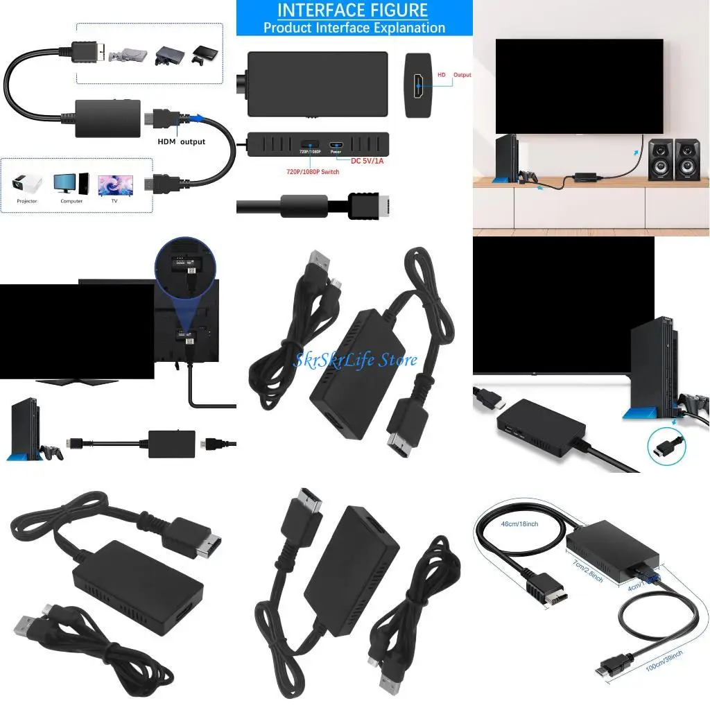 

E65E HDTV Cable 1080p Television Projector Data Computer Display Connection Standard
