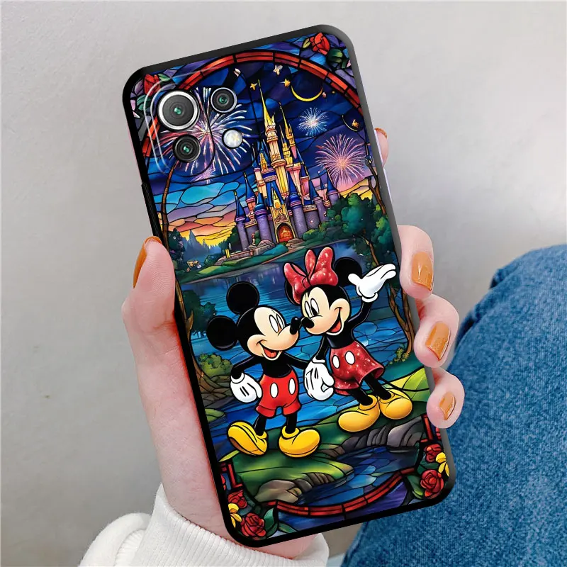 Case for Xiaomi Poco X3 NFC 11T Pro 11 Lite 10T 12 13 14 F1 F5 Phone Cover for X4 X5 C65 C40 Funda Fantasy Disney Mickey Mouse