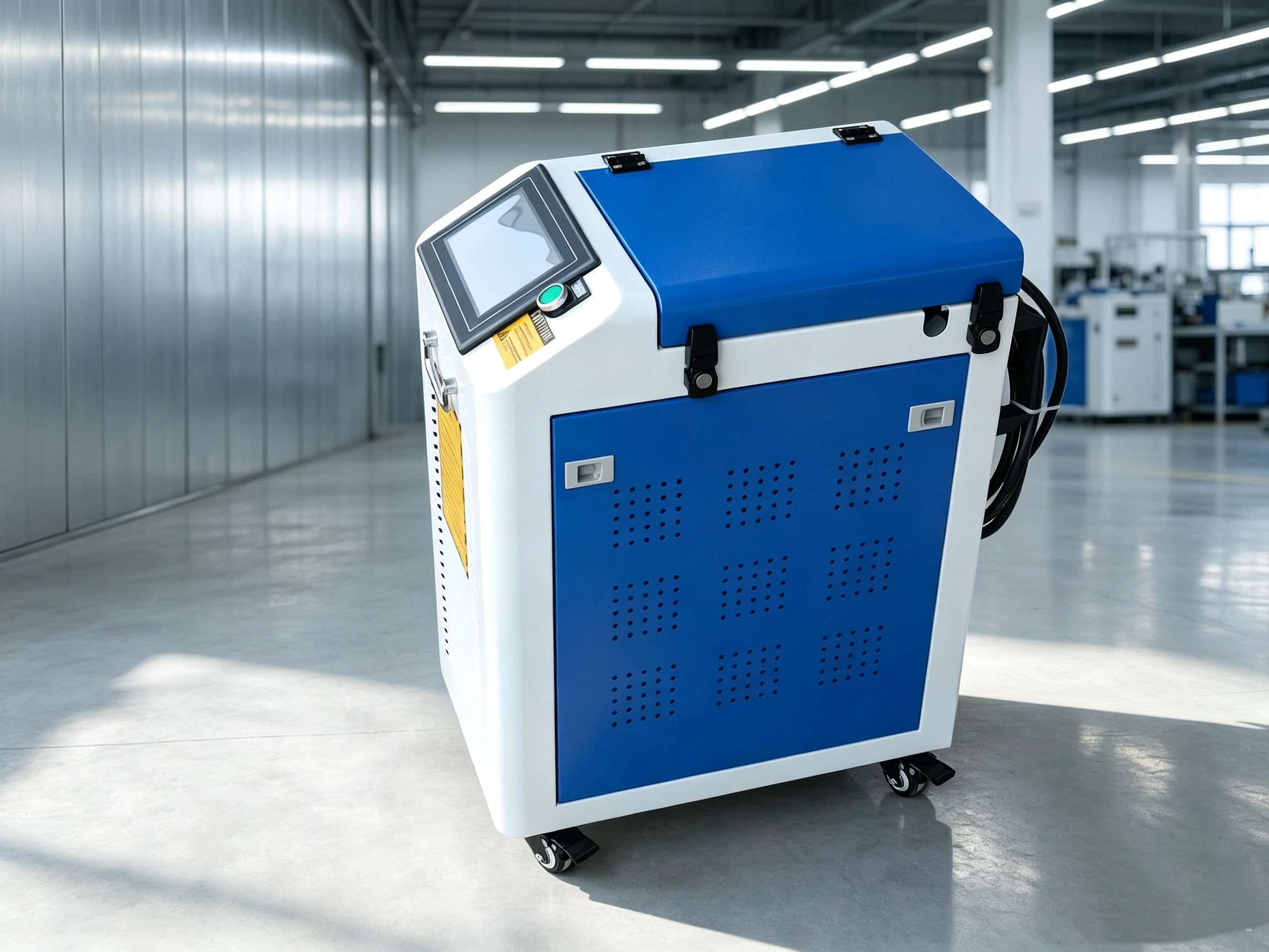 Multi-scene Desktop Pulsed Fiber Laser Cleaner, Professional Laser Rust Removal Machine For Stainless Steel Processing