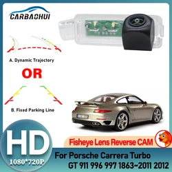Car Rear View Camera Reversing Back up Camera HD CCD Night Vision For Porsche Carrera Turbo GT 911 996 997 1863~2010 2011 2012