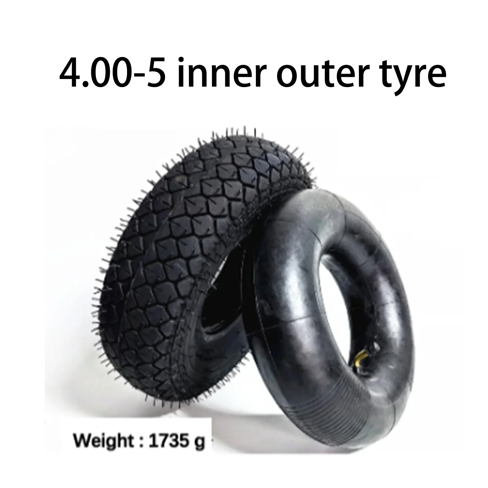 

Elderly Electric Scooter 4.00-5 330X100 Tire Outer Tube Inner Tube Wheel