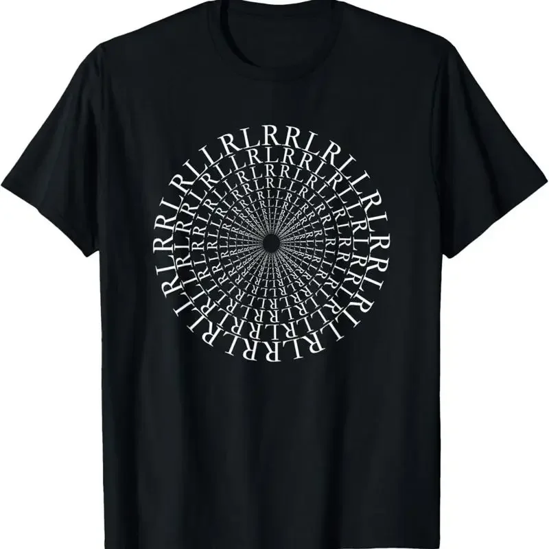 Paradiddle Variations Drummer T Shirt Black