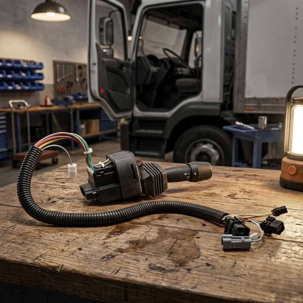 Turn Signal Switch Replacement for International 4600 4700 4900 Fleet Vehicles 1990-2002 Direct Install No Wiring Changes