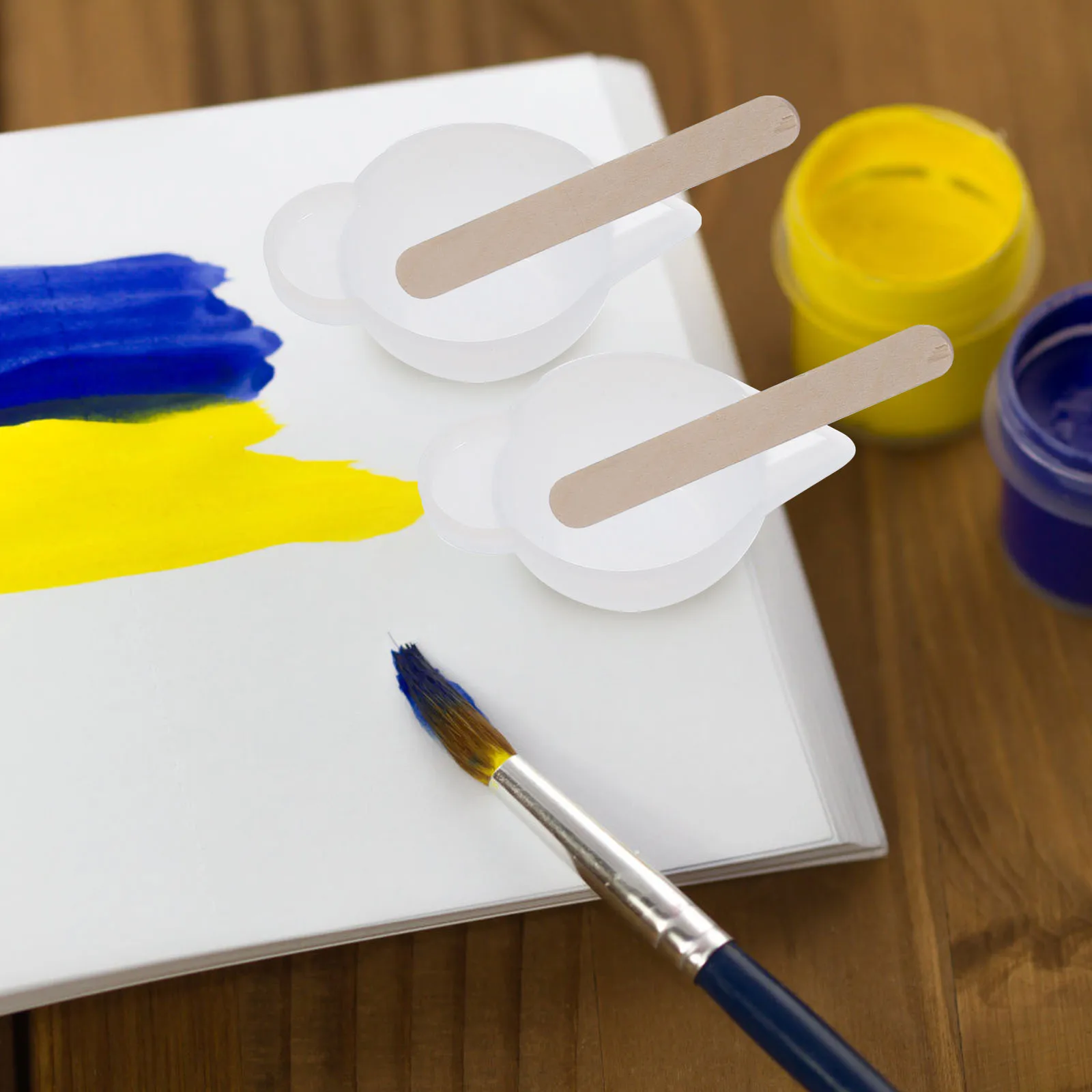 

1Set Measuring Cups for Resin Epoxy Mixing Tools DIY Craft Projects Pigment Stirring Toning Kits Epoxy Resin Tools