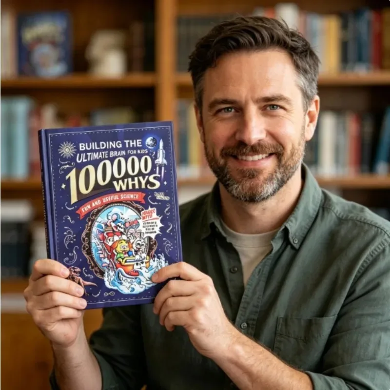 Building /the Ultimate Brain: 100000 Whys–Fun and Joyful Science for Kids to Develop a Scientist’s Way of Thinking, Explore the