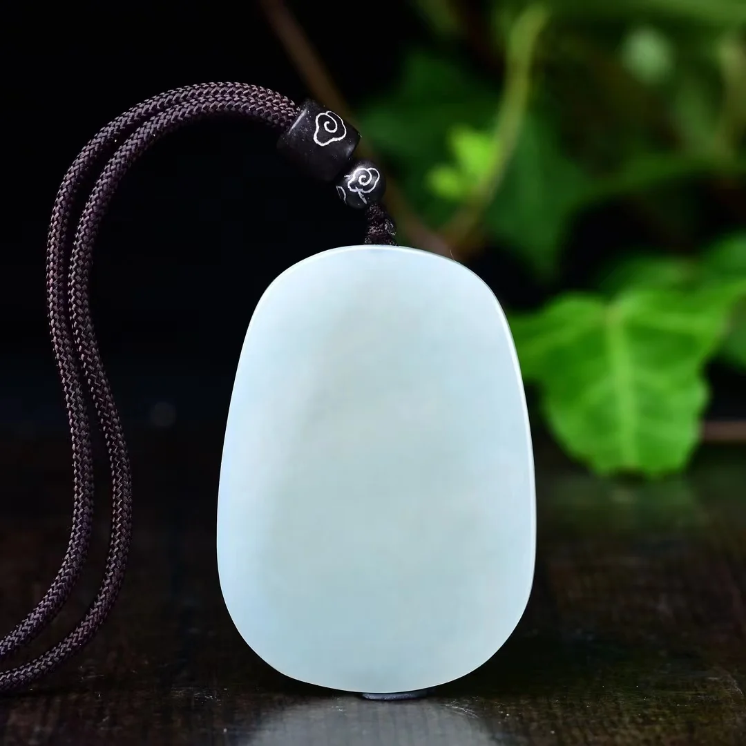 Exquisite Hetian Jade Lucky Kirin Pendant Jewelry 1755#