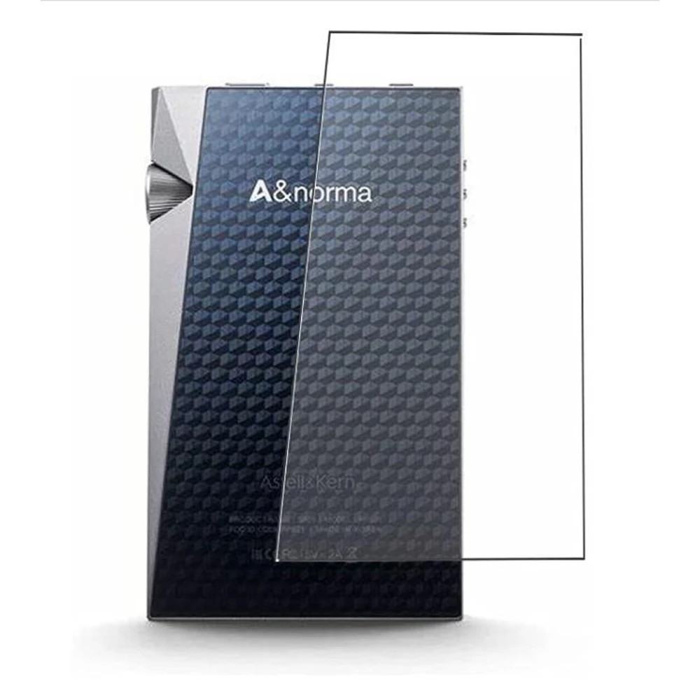 Soft Protective Skin Case Cover for iRiver Astell&Kern SR35 with Front and Back Tempered Glass Screen Protector