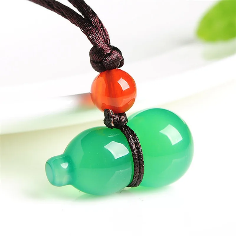 Red Agate Gourd Pendant Small Calabash Pendant Chalcedony Gourd Green Gourd Factory Price Wholesale