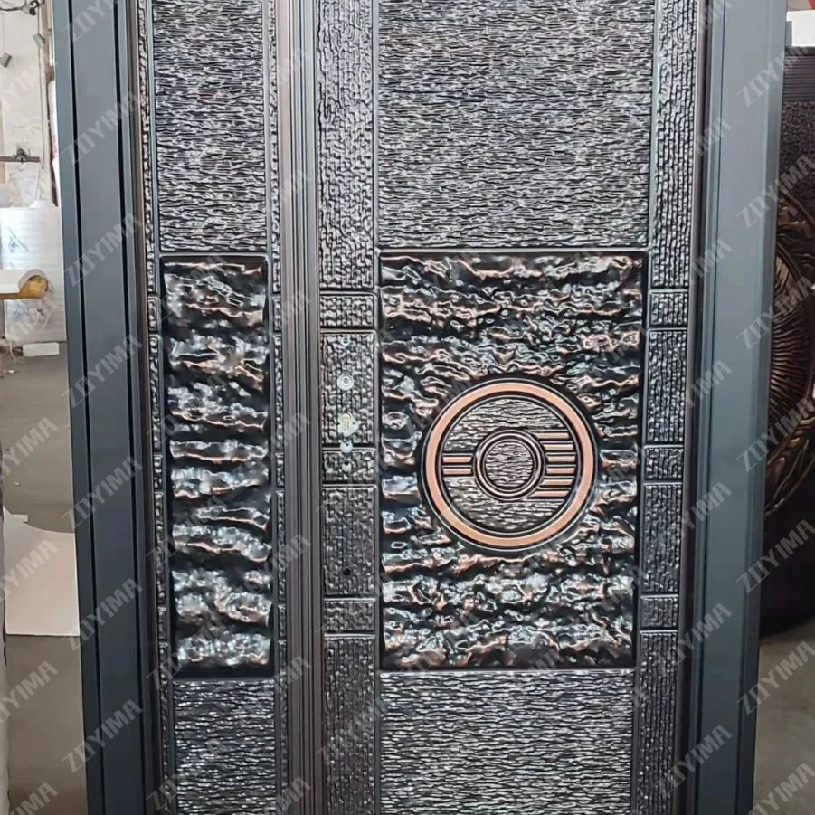 Popular foreign trade hot-selling pattern anti-theft door