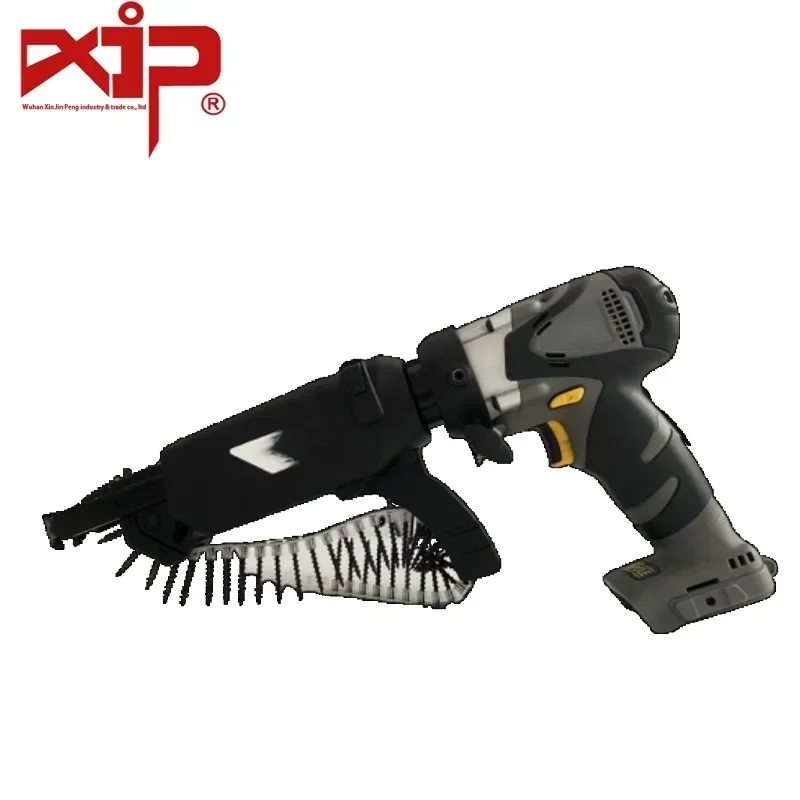 

Chain Belt Screw Gun Head Automatic Nail Gun Electric Batch Woodworking Recharge for Plasterboard Partition Walls Wood Boards