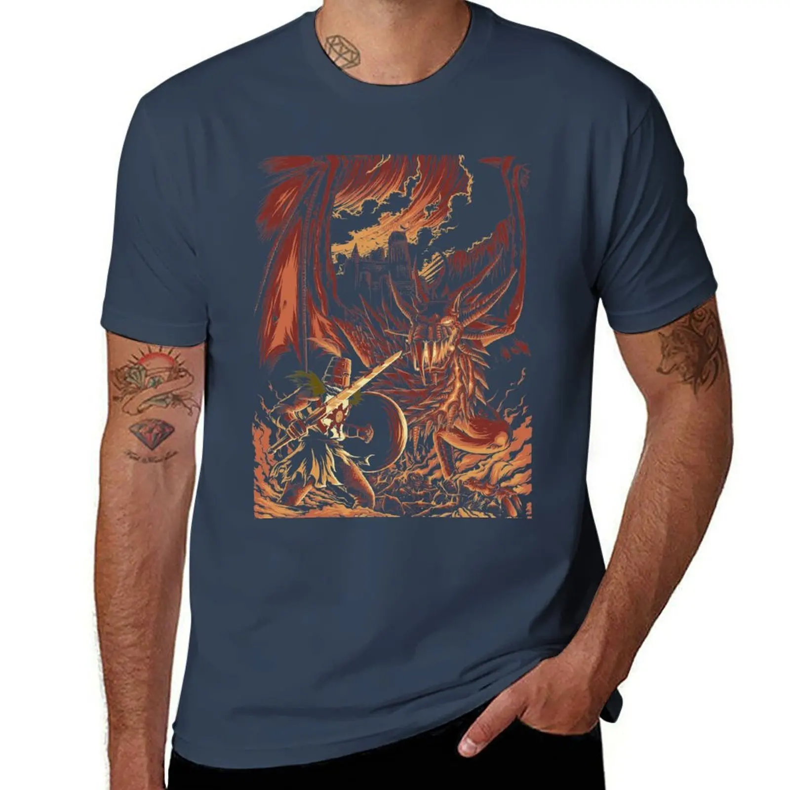 

Wrath Wyvern's T-Shirt Anti-Perspiration Workout Top