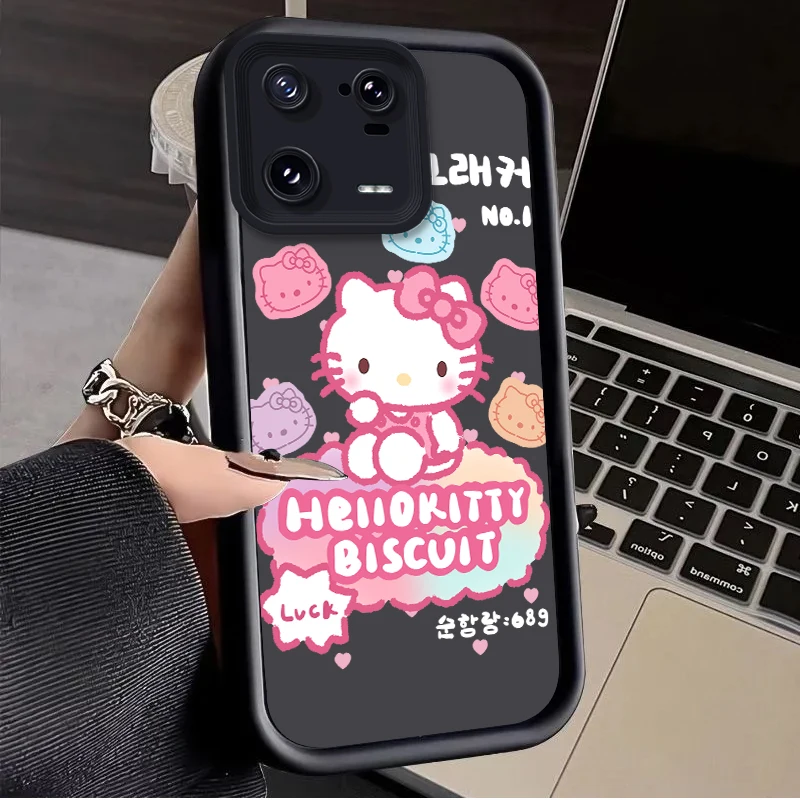 Hello Kitty Pochacco Case for Xiaomi Mi 14 13 13T 12 12T 11 11T Pro Lite 12X 12S POCO F6 F5 X5 X3 NFC Soft Silicone Cover Funda image 6
