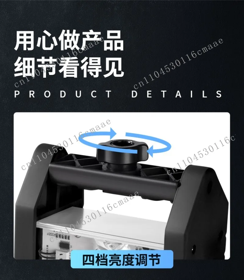 LED wall grinding special lamp, putty wall grinding acceptance special lamp, imported lamp bead grinding acceptance artifact