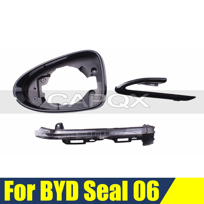 

Side Rearveiw Mirror For BYD Seal 06 Side Rear View Mirror Cover Reversing Mirror Frame Cap Lens