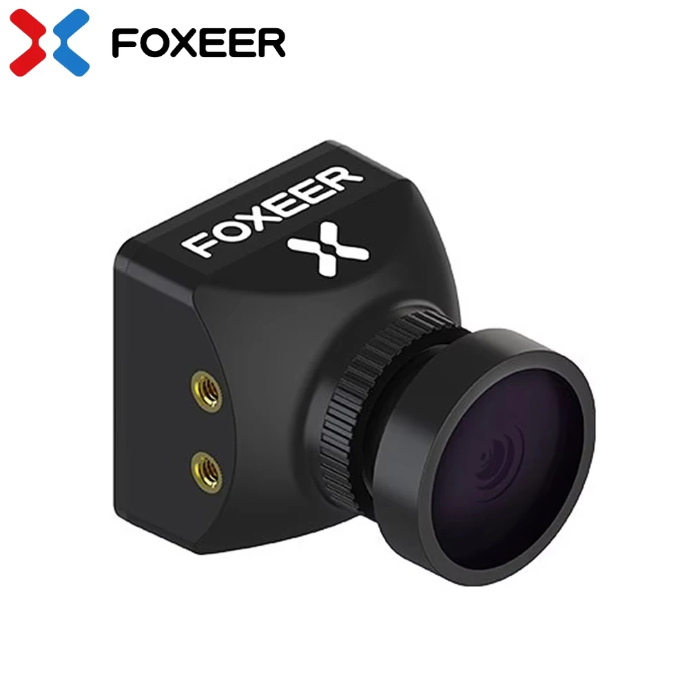 FOXEER Razer Mini V3 Cámara FPV OSD Baja lateney FOV-H:98 °   1200TVL PAL 4:3 CVBS señal analógica 5V-25V 12g para RC Dron de carreras con visión en primera persona