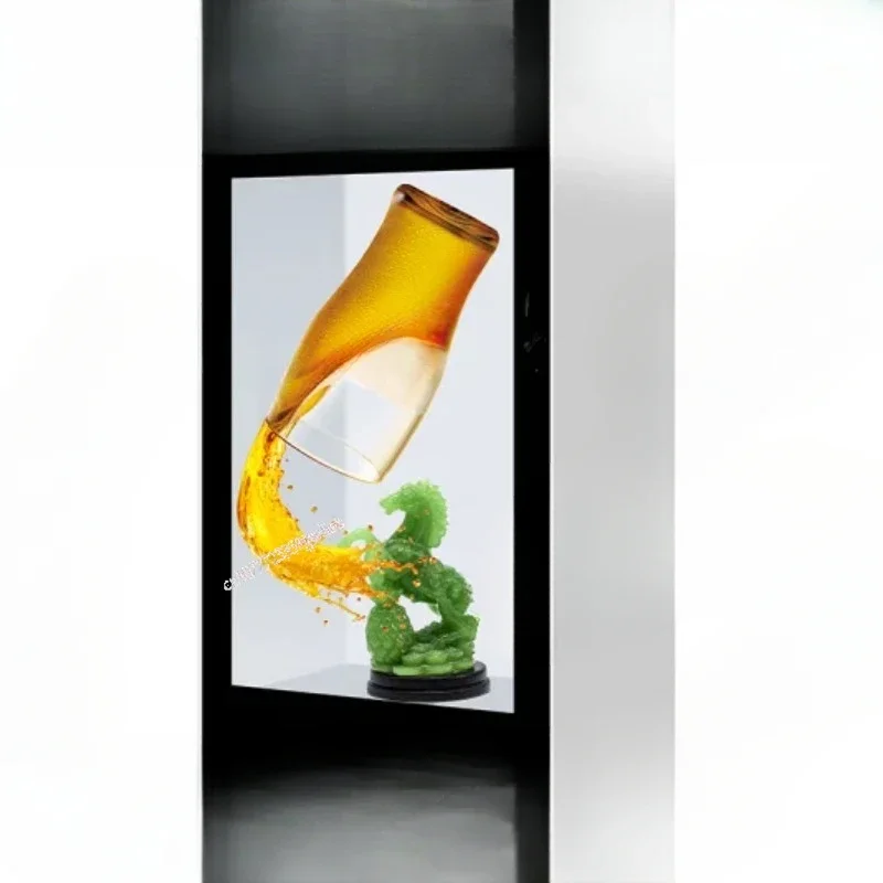 

Transparent LCD Display Box with Touch Screen, 10.1 ", 3D, Advertising