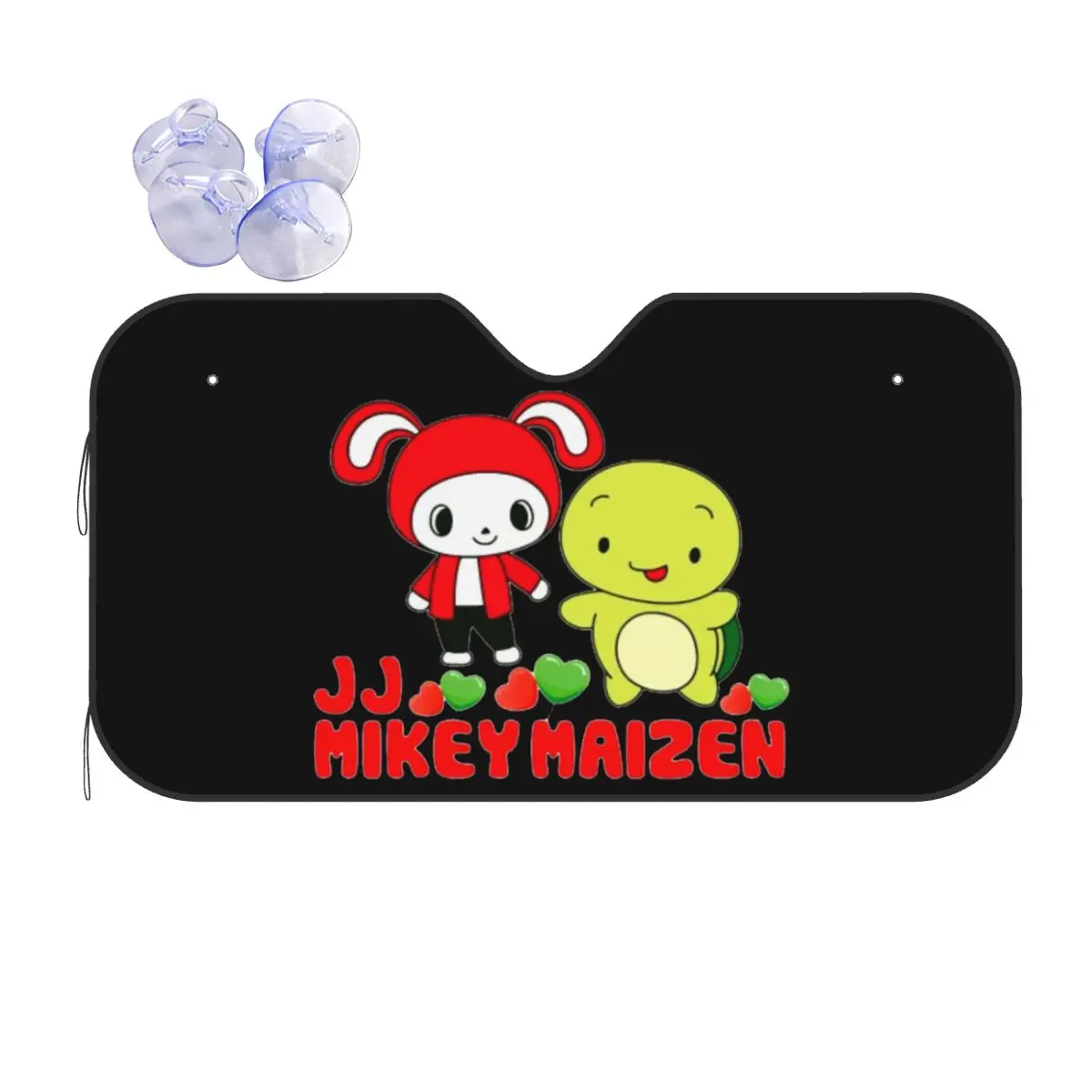 

Jj Mikey Maizen Sunshade Windscreen Car Front Windshield Window Sun Visor Accessories Covers