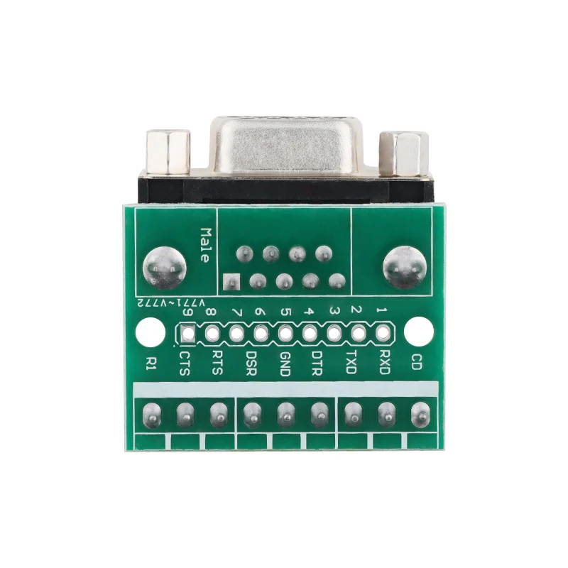DIDC9 DB9 DIDC25 DB25 MALE Female serial port Connector IDC crimp Type D-Sub COM CONNECTORS 25pin plug 25p Adapter ribbon cable