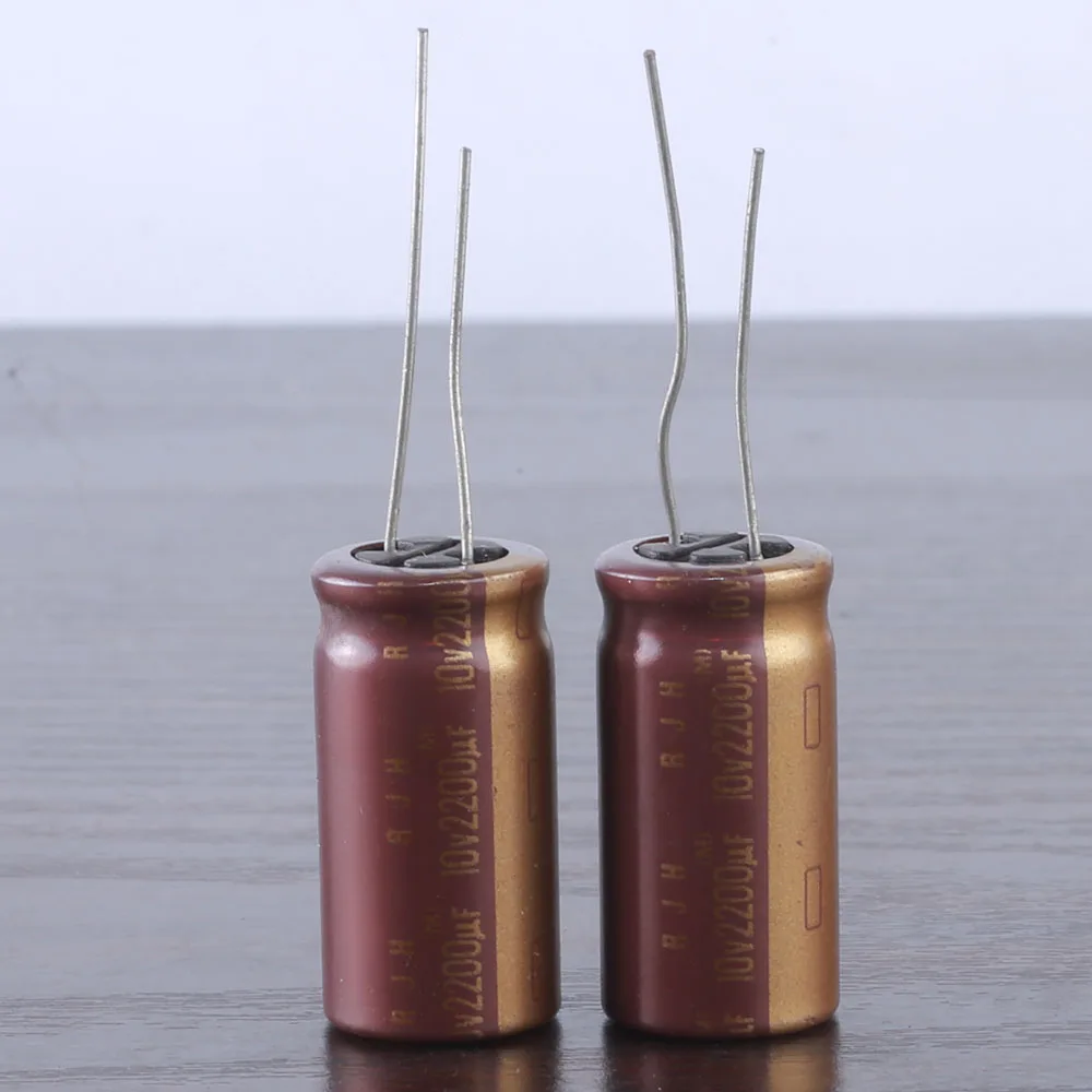 10pcs ELNA RJH 2200uf 10v 2200mfd Electrolytic Capacitor 12.5*25mm 105℃