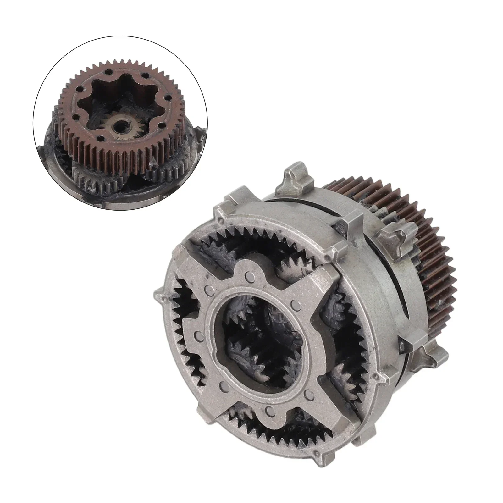 Replacement Gear Assembly N481798 For DCD996 DCD991 DCD995B DCD990M2 DCD998B 1.59 X 1.59X1.35inches Black