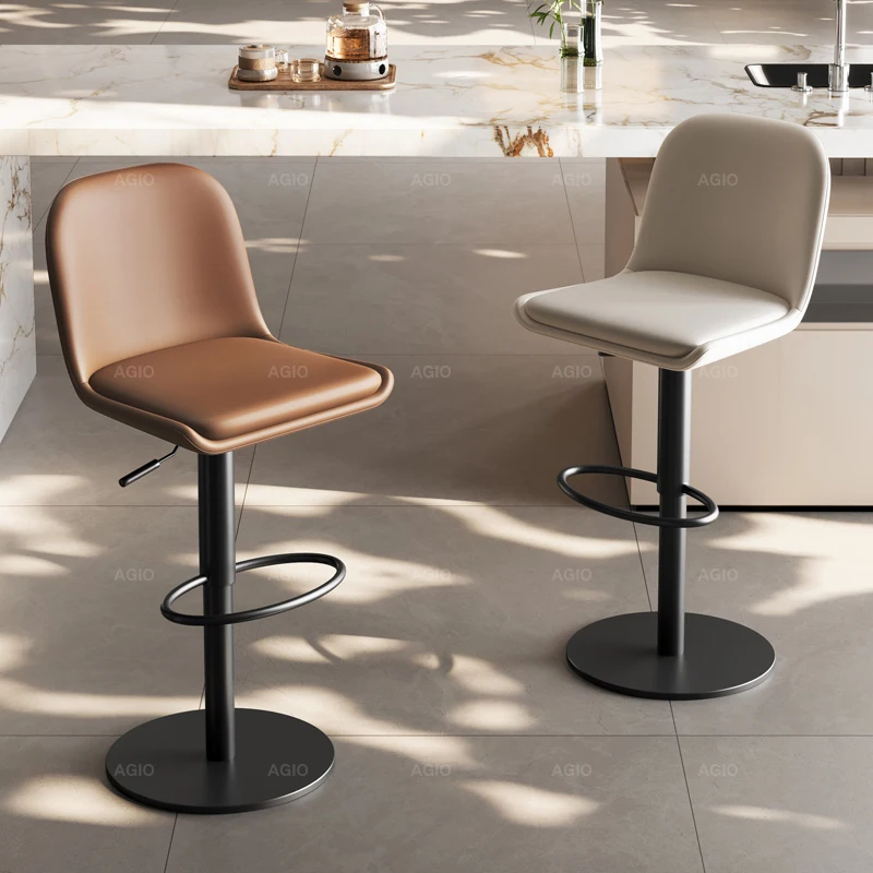 Kursi Bar Tukang Cukur Pesta Kursi Bar Kokoh Amerika Kupu-kupu Nordic Furnitur Rumah Perjamuan Logam Dewasa Tunggal Kreatif Mewah