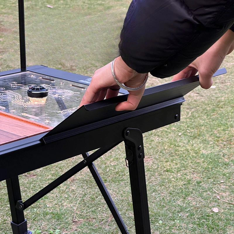 

Outdoor six-unit folding IGT table modular combination table outdoor camping picnic