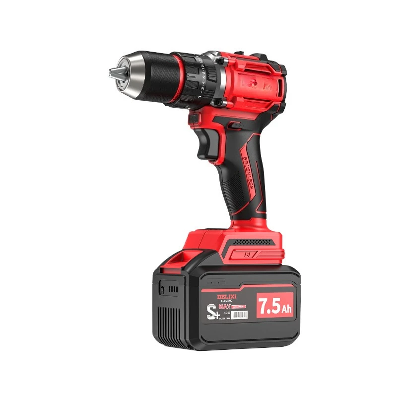 

Hand Drill Lithium Battery Brushless Impact Drill Household Lithium Battery Rechargeable Power Tool