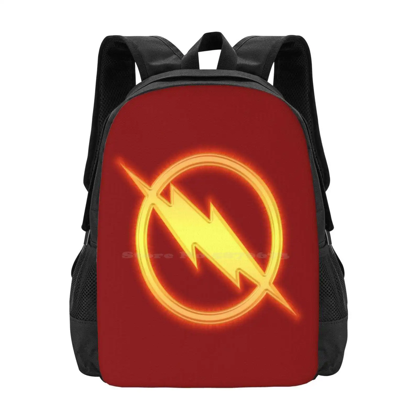 New 52 Reverse Yellow/Red Hot Sale Schoolbag Backpack Fashion Bags Reverse Flash New 52 Comics Daniel West