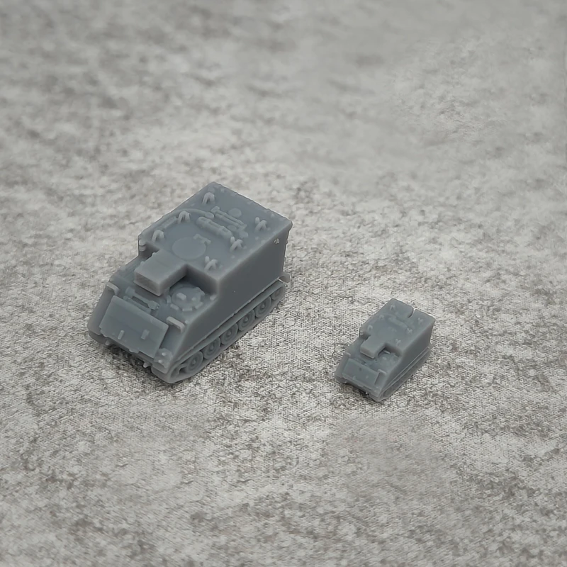 

5PCS Model M577A1 Armored Command Vehicle Resin Personnel Transport Vehicles Length 0.72/1.44cm 3D Printing Tank 1/700 300 Scale