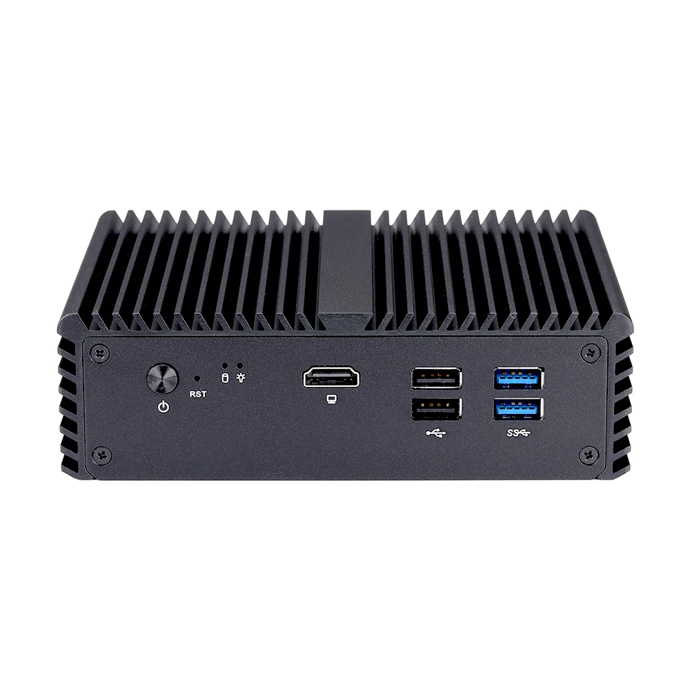 Imagem -05 - Qotom Firewall Micro Aparelho Q730g5 Q750g5 Celeron J4105 J4125 Quad Core I225-v 2.5g Lan Gateway Roteador Fanless Mini pc