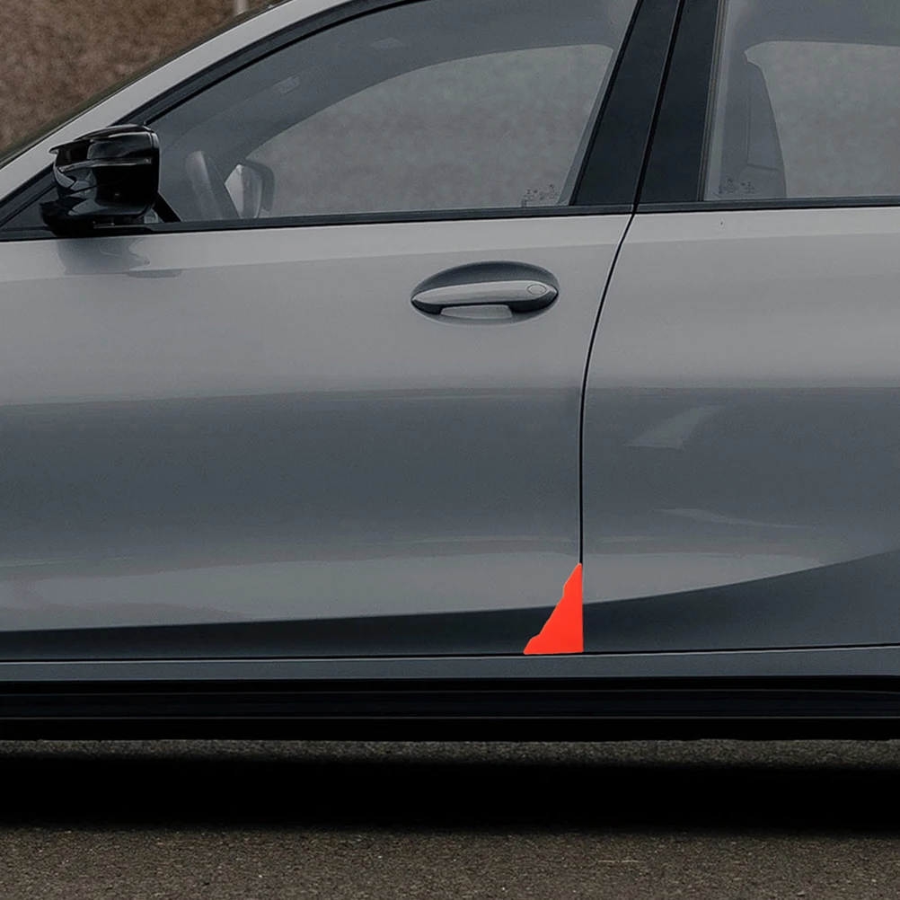 

4 Pcs Car Door Anti Collision Stickers Corner Protectors Edge Guards Silicone Front Rear Doors Prevent Scratches Enhance