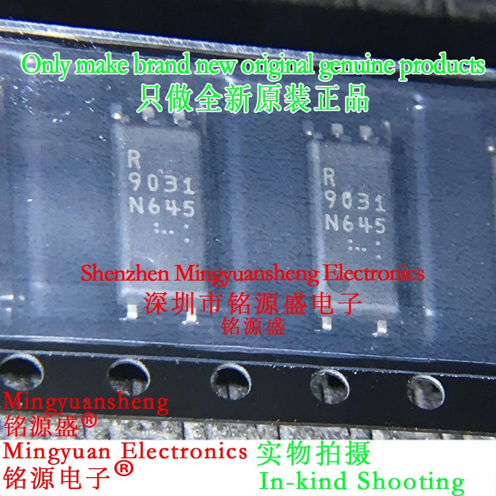 

Mingyuansheng Brand New Original Genuine Ps9031-Y-V-F3-Ax Ps9031 Silk Screen Printing Word Making R9031 Package Sop5 Logic Output Photoelectric Coupler Ic Chip 1/5/10/25/50/100/Pcs