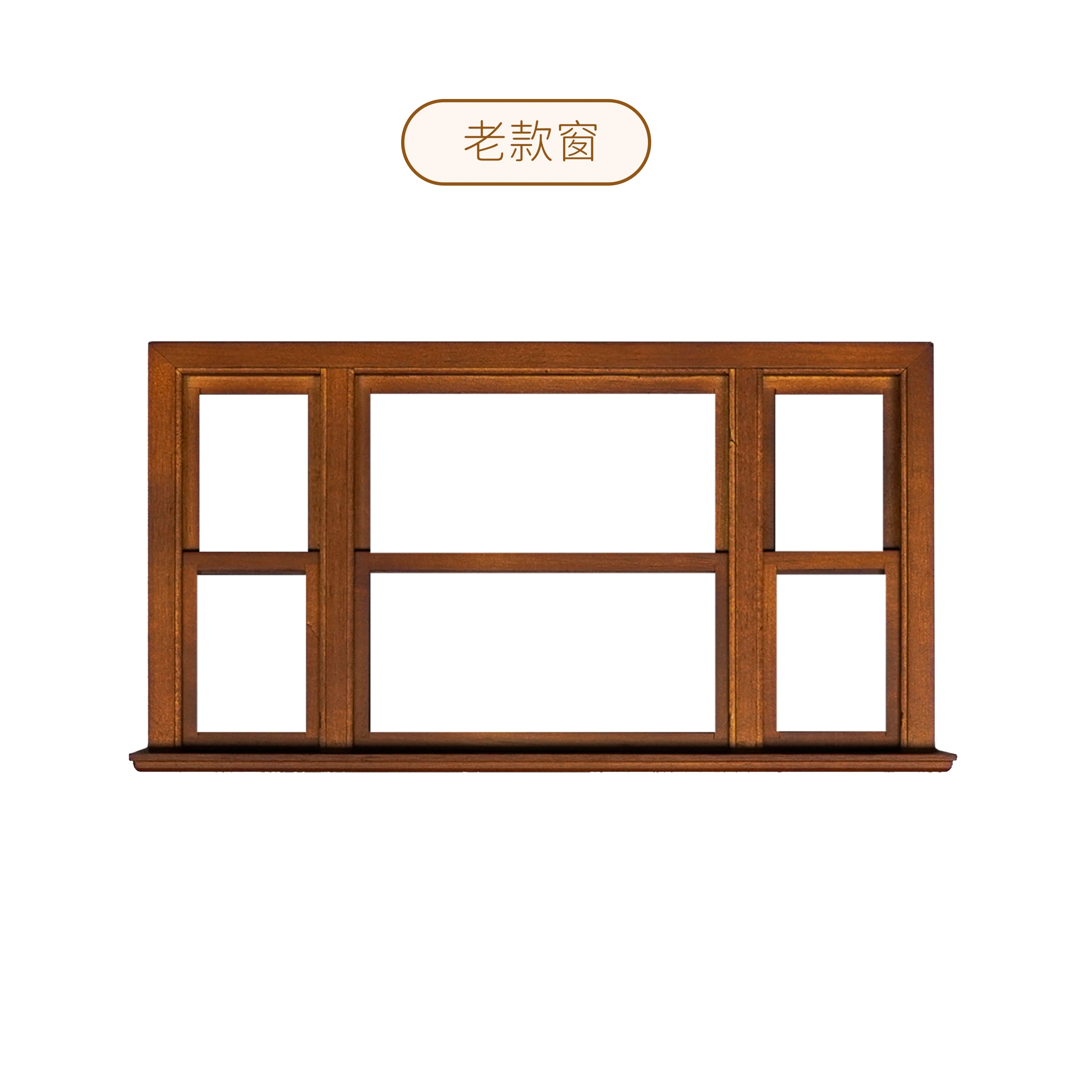 1:6 e 1:8 casa delle bambole mini modello accessori per mobili Casa delle bambole sala espositiva antipolvere Parti di porte e finestre