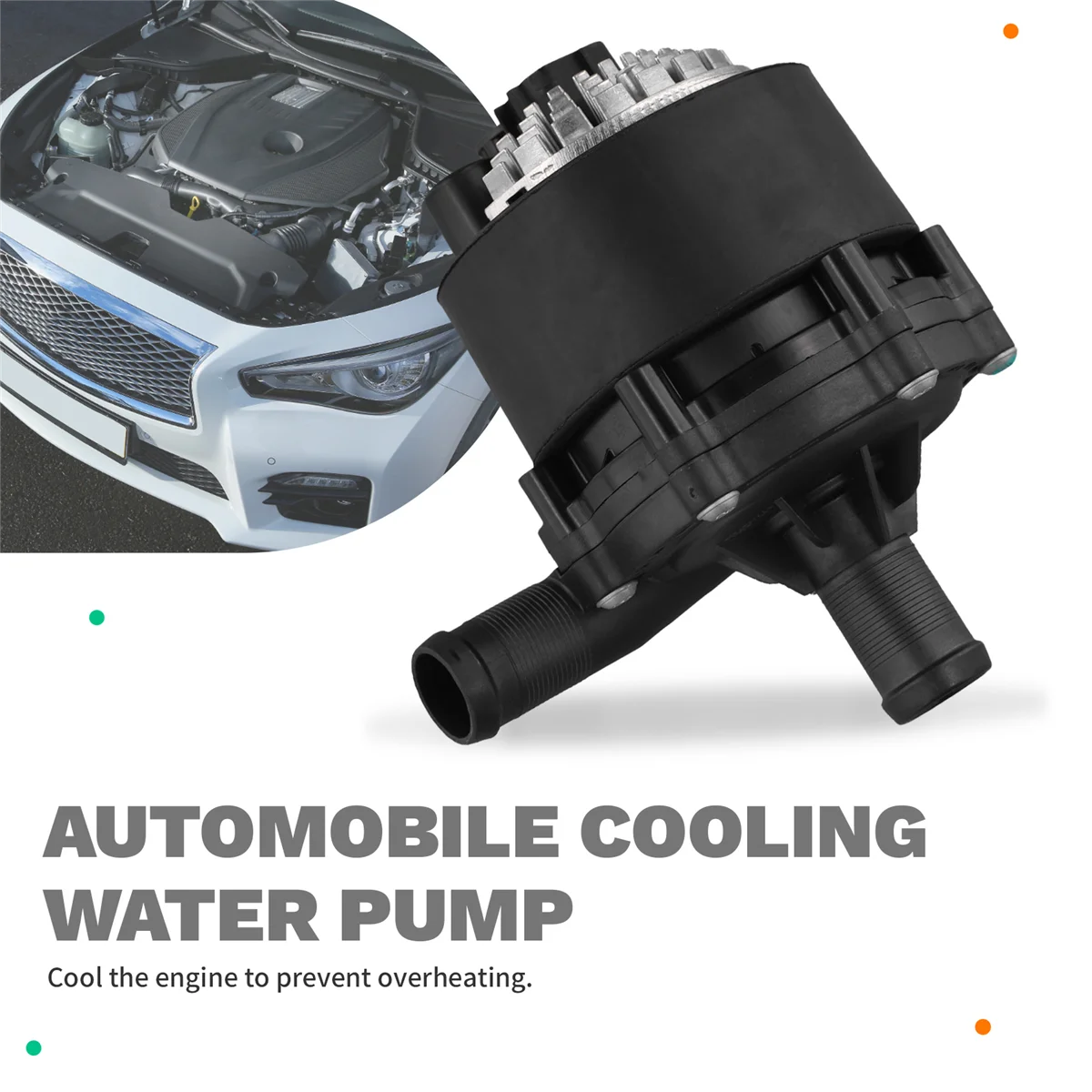 New_New 냉각수 펌프 21581-3NF0A 215813NF0A for Nissan Leaf