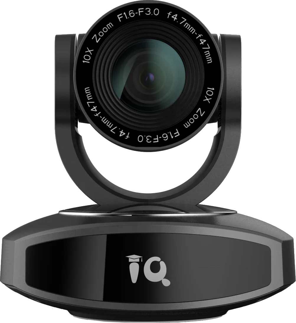 

IQ PTZ video conference camera with 10x digital zoom and IP camera for surveillance or live streaming