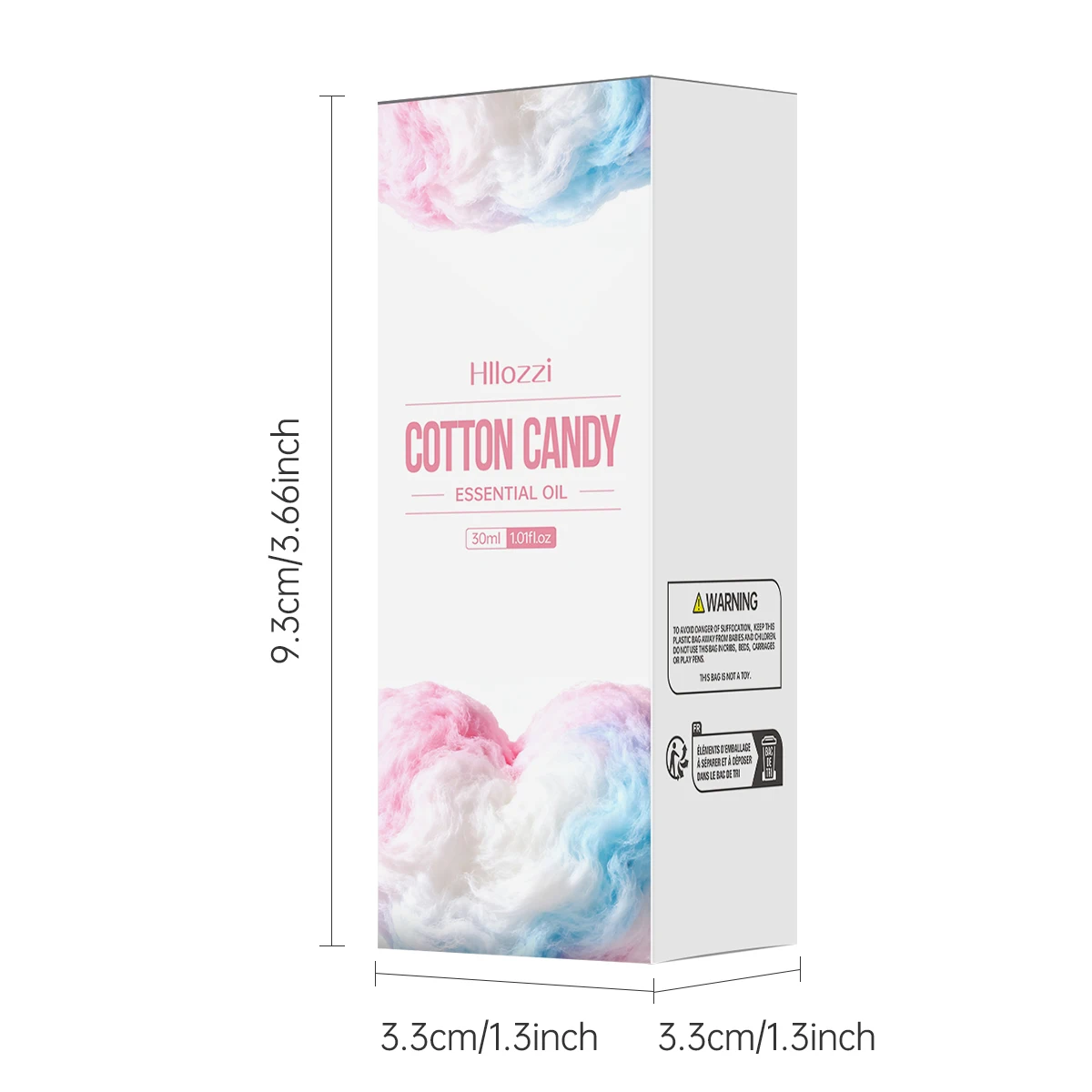 زيت حلوى القطن العطري، رائحة الحلوى المنفوشة الحلوة، يخلق مزاجًا مرحًا سعيدًا للمنزل، موزع الروائح العلاجية، تخفيف التوتر.