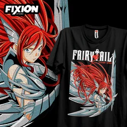 Fairy Tail – Erza Armadura – N/Febrero 2023 Anime T Shirt Manga Gift For Anime Lover All Size Cotton