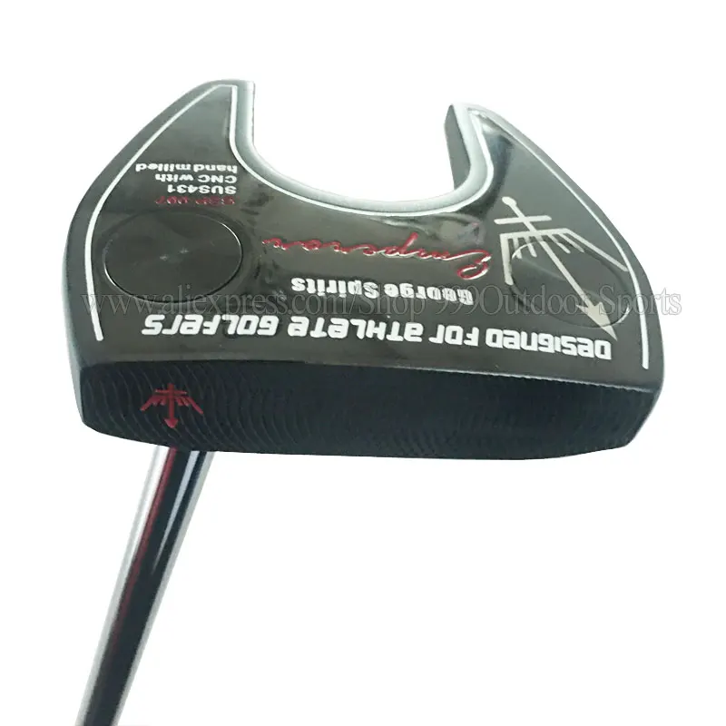 

Golf Clubs George Spirits Half Round Golf Putter Black Right Handed Clubs Steel Shaft 33/34/35 Length