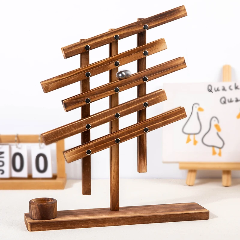 Jeu de Faisceau d'Équilibre Montessori pour Adulte et Enfant, pour Améliorer l'Équilibre, la Patience et la Concentration, pour ixDécontractée