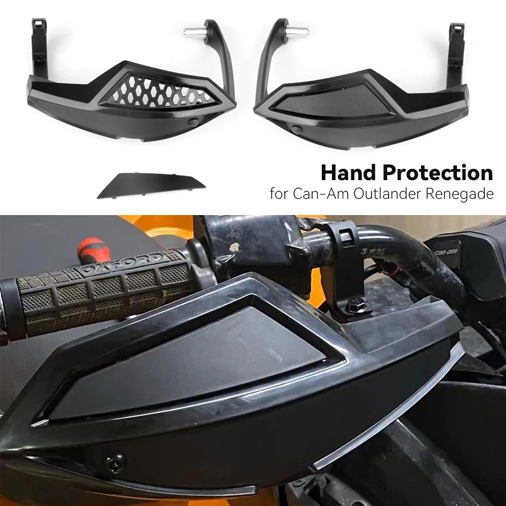 

ATV Hand Guard Wind Deflector Handguard Handlebar Protector Kit For Can-Am Outlander 450 500 650 800 1000 Renegade DS G2 G2L G2S