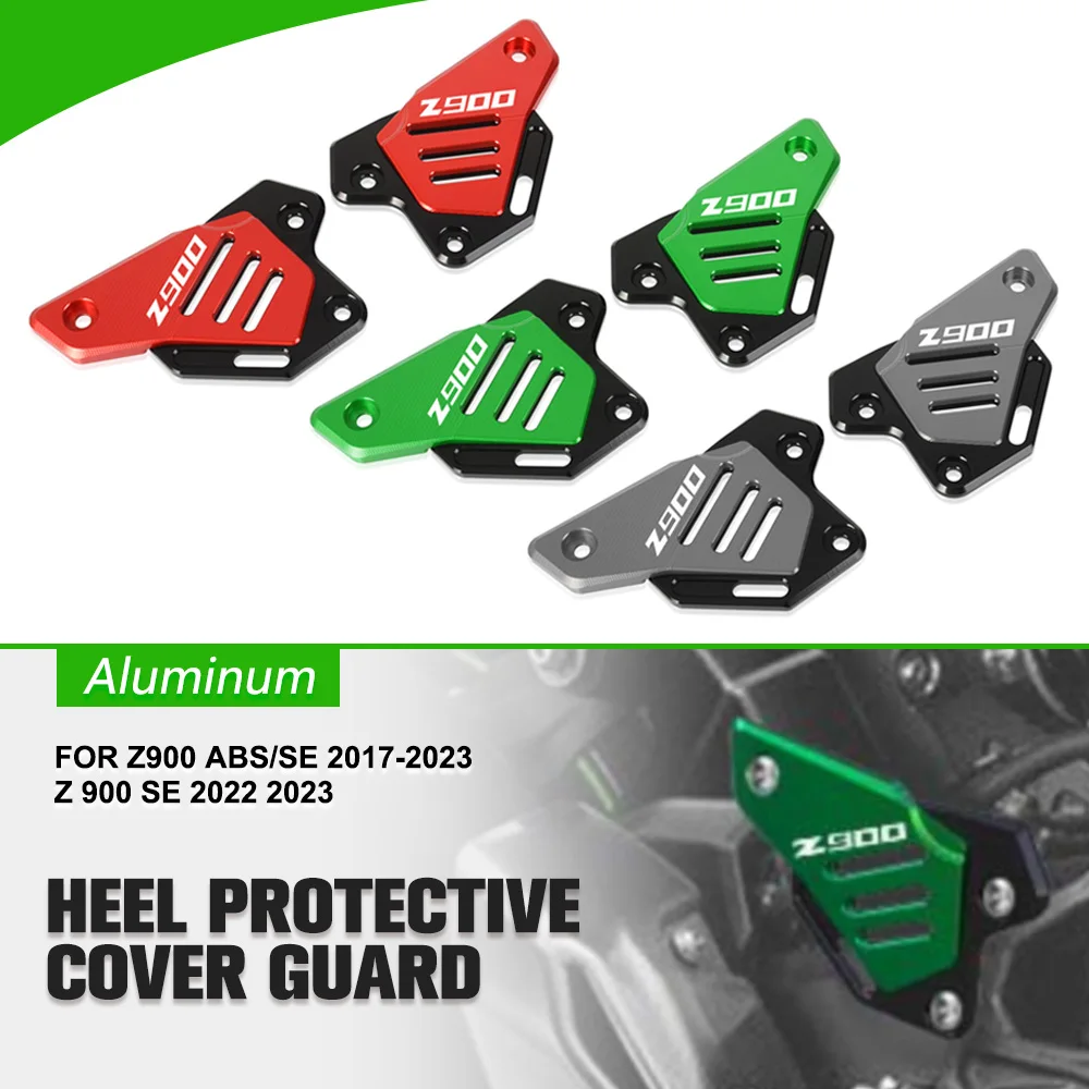 

Motorcycle Pedal Guard Rear Pedal Guard Heel Plate Heel Guards Protector For Kawasaki Z900 ABS/SE 2017-2023 Z 900 SE 2022 2023