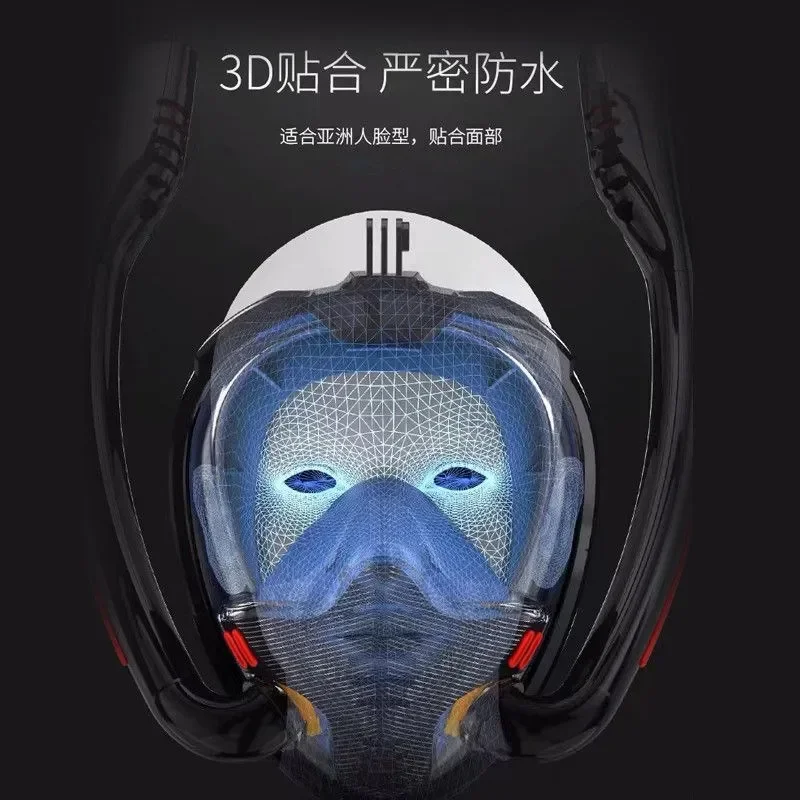 Diving Mask Underwater Breathing for Swimming Only Equipment Set Diving Mask Swimming Anti-Choked