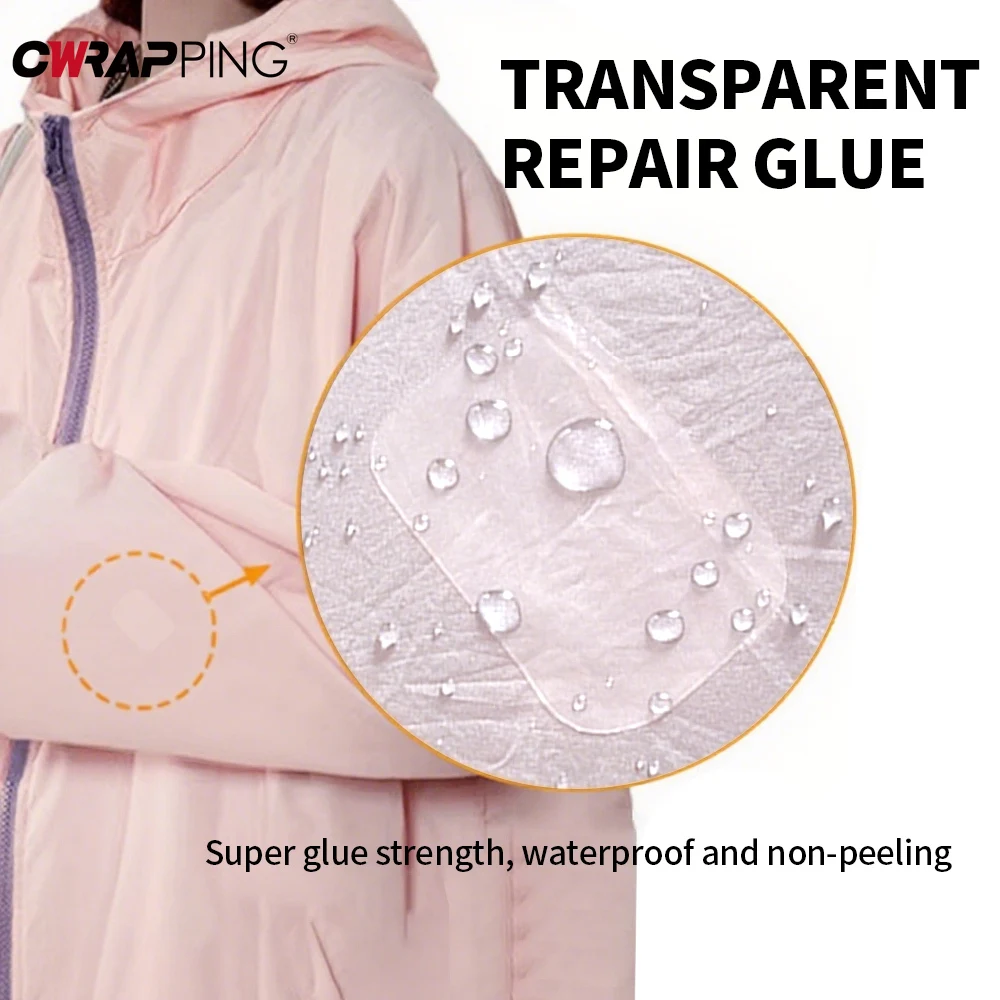 5pcs Air Cushion Repair Patch Pipe Leak Sealing Super Sticky Strong Repair Waterproof Tape Tent Raincoat Water Pipe Leak Repair