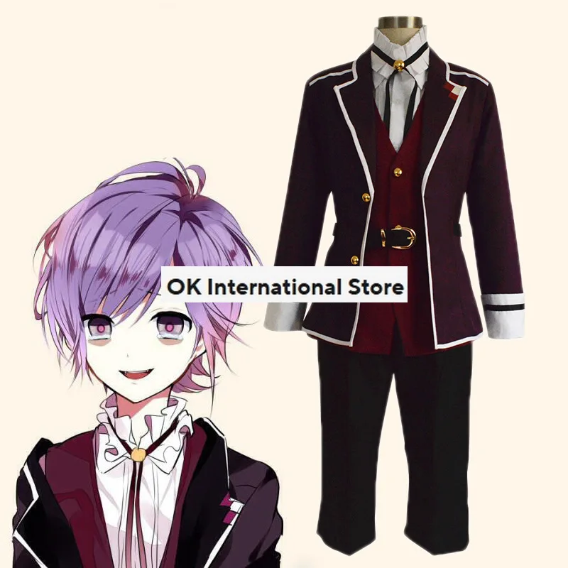 Diabolik Lovers Kanato Sakamaki Cosplay Costume All Size Custom Size Cool Men's Uniform