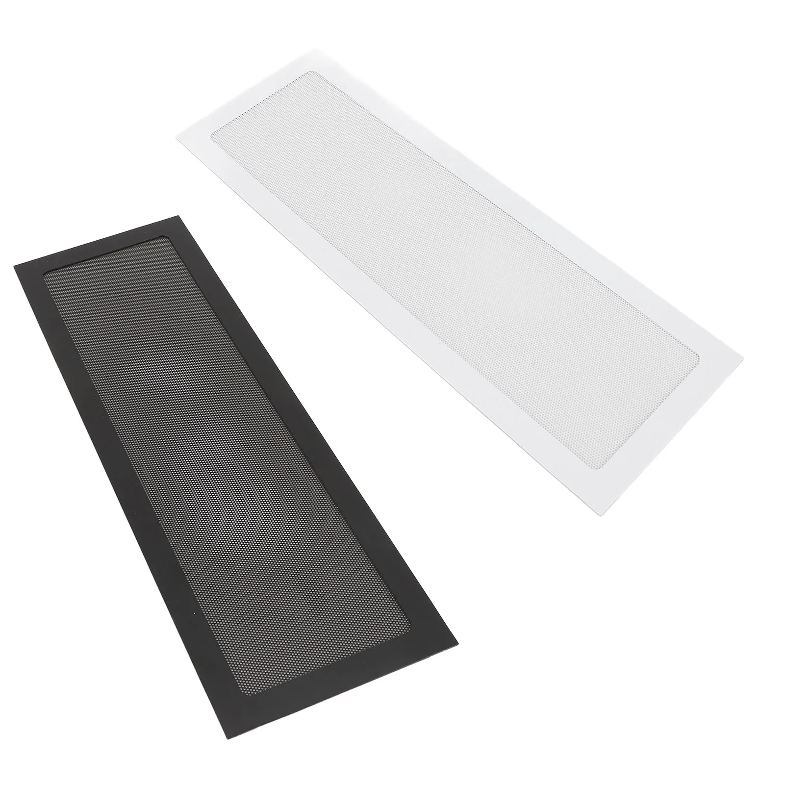 Computer Fan Filter Grills PVC 4.72x14.17in PC Cooler Fan Dust Filter Magnetic Frame for Fan Vent for Computer Cooler Fan