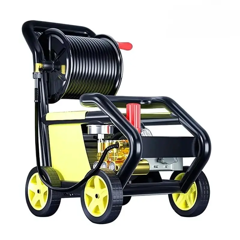 

CE Electric Power High Pressure Washer 220v Light Weight Por Inverter Motor High Pressure Washing Equipment Easy Move