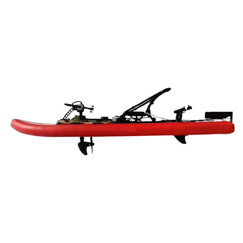 Aufblasbares Stand-up-Paddleboard mit Pedalantriebssystem – Komplett mit allem, was Sie brauchen