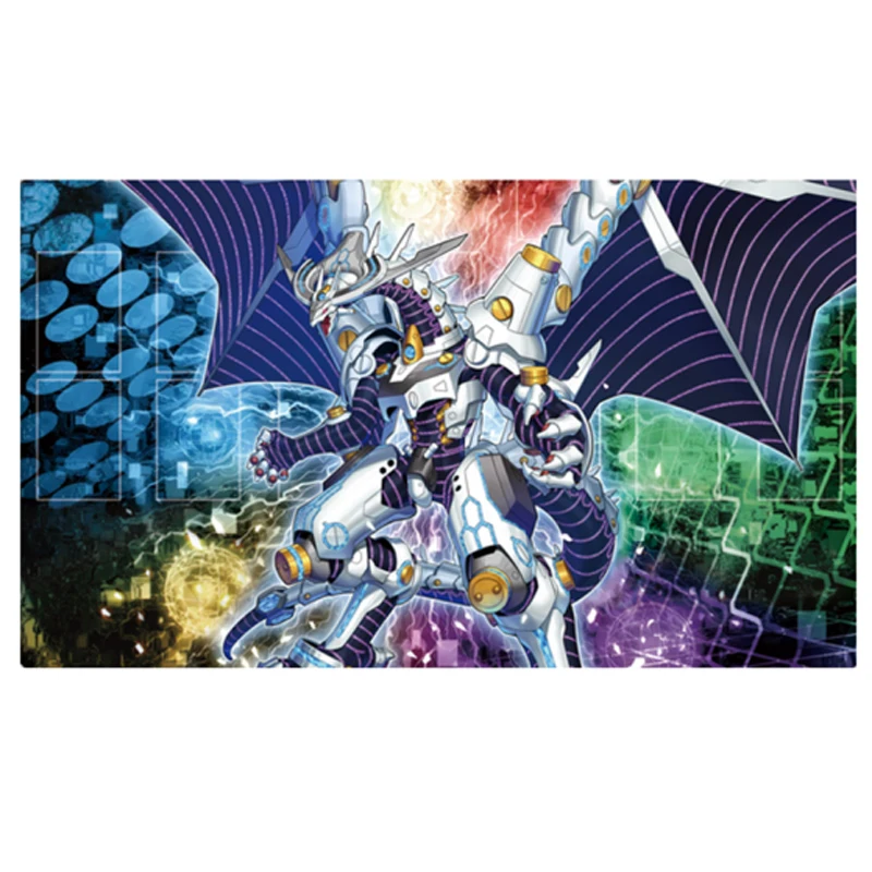 

Yugioh Firewall Dragon Singularity Play Mat Yu-Gi-Oh! TCG OCG Trading Card Games Mat Duel Plate Rubber Card Mat Mouse Pad
